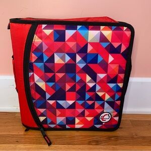 NWOT Case it Authentic Original The Mighty Zip Tab 3 inch 3 Ring Binder